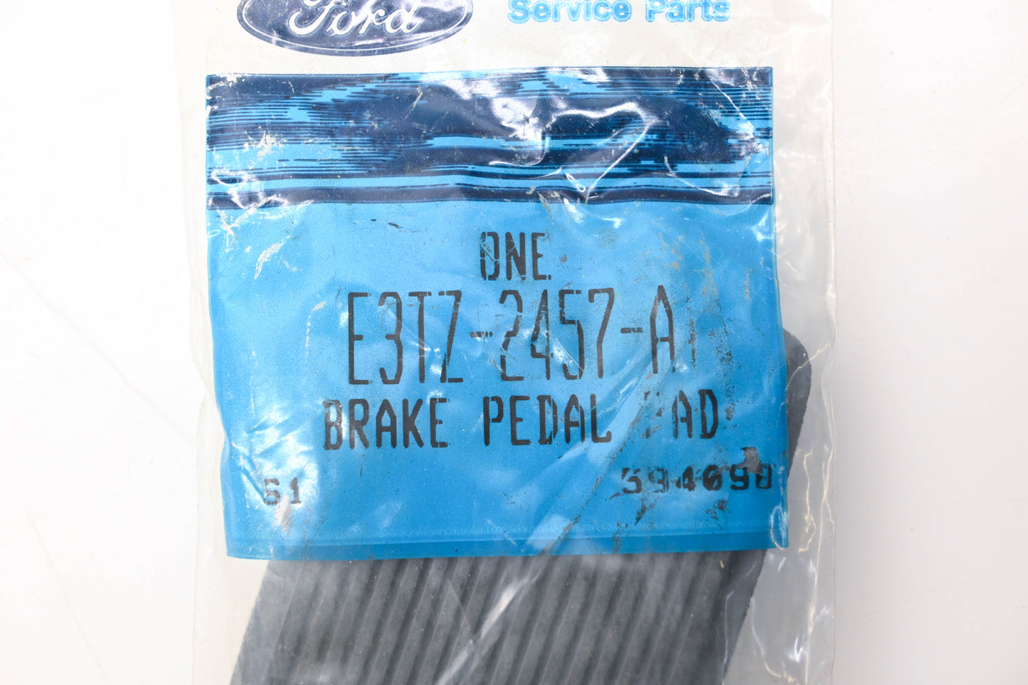 Ford E3TZ-2457-A Brake Pedal/ Clutch Pad NOS