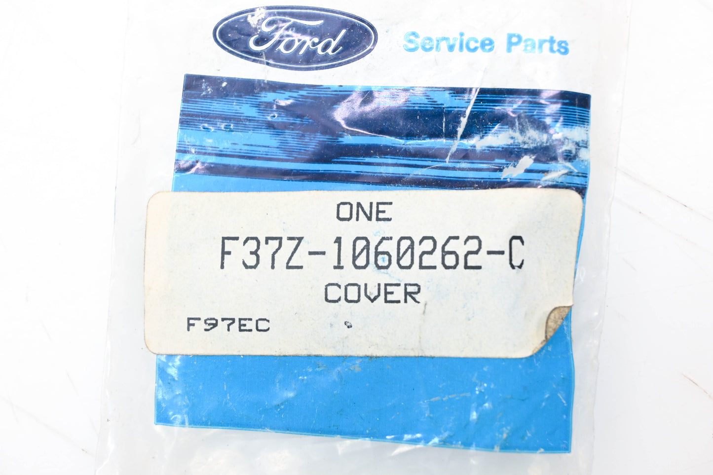 Ford F37Z-1060262-C Upper Seat Belt Cover NOS