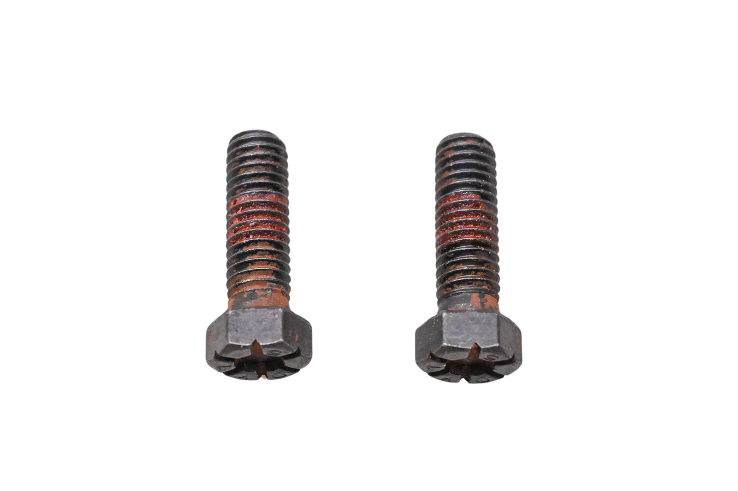 New OEM Ford 46053-S100 7/16" Head Lock Hex Bolts Qty 2 NOS
