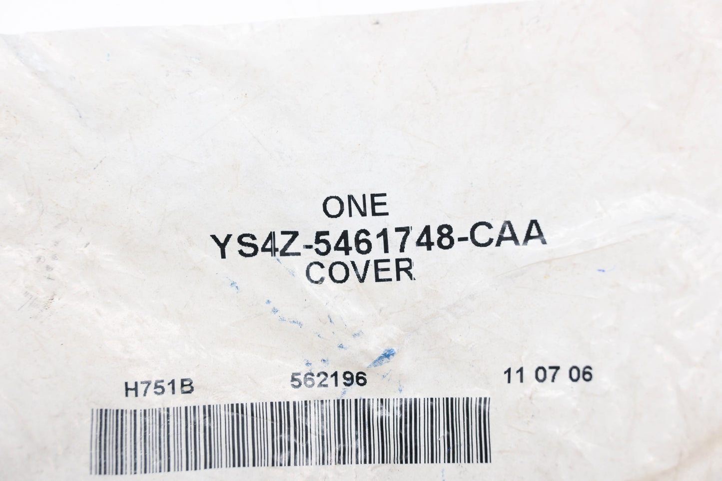Ford YS4Z-5461748-CAA Seat Track Trim NOS