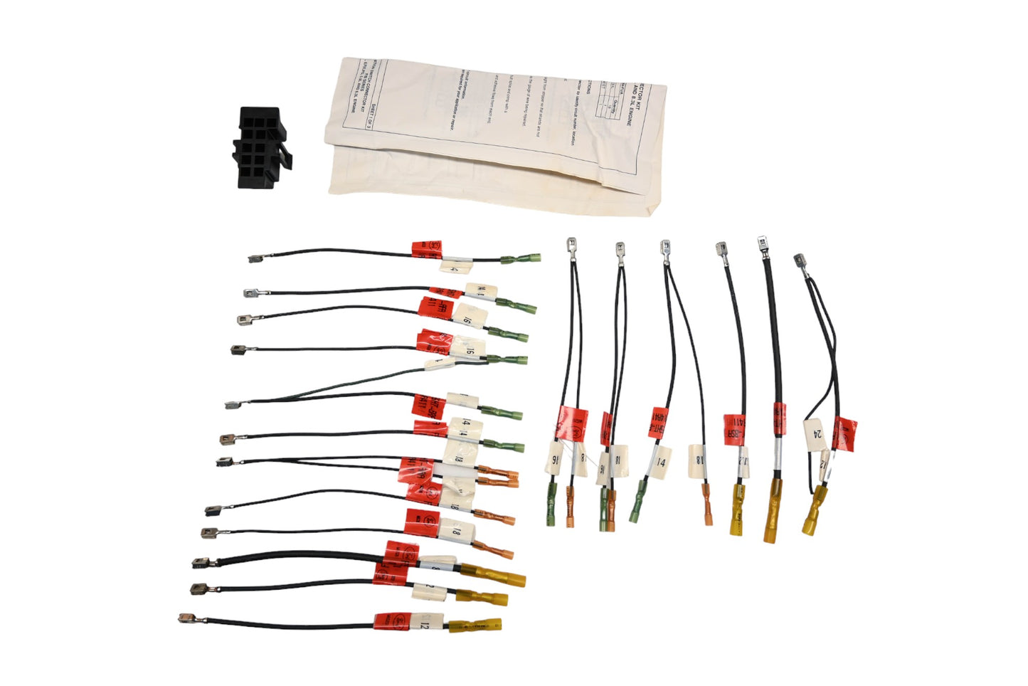 Ford F6HZ-14A464-FUA Ignition Switch Wiring Harness Sleeve Kit NOS