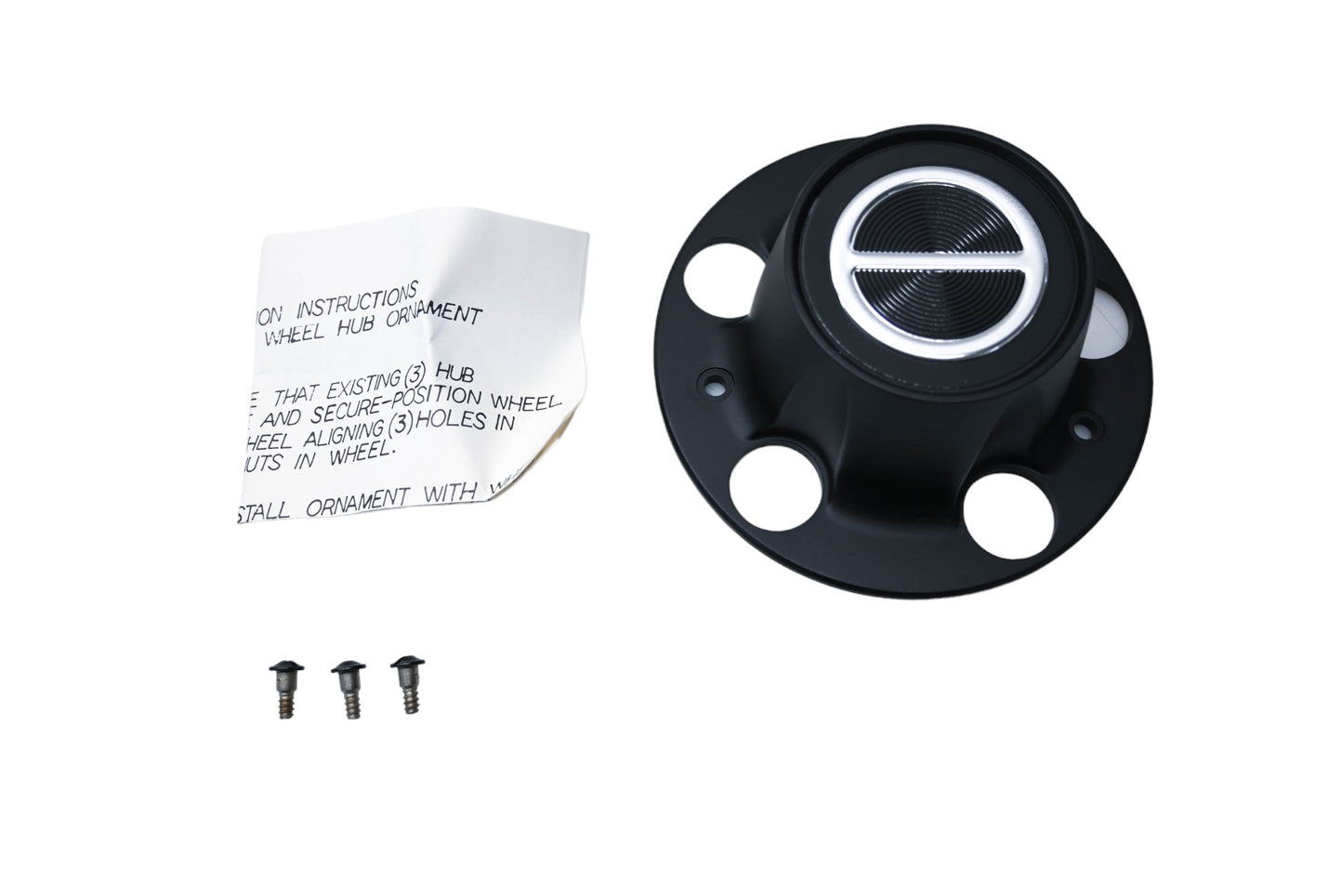 New OEM Ford FO7Z-1130-B, F07Z-1130-B Wheel Center Cap/ Ornament Kit NOS