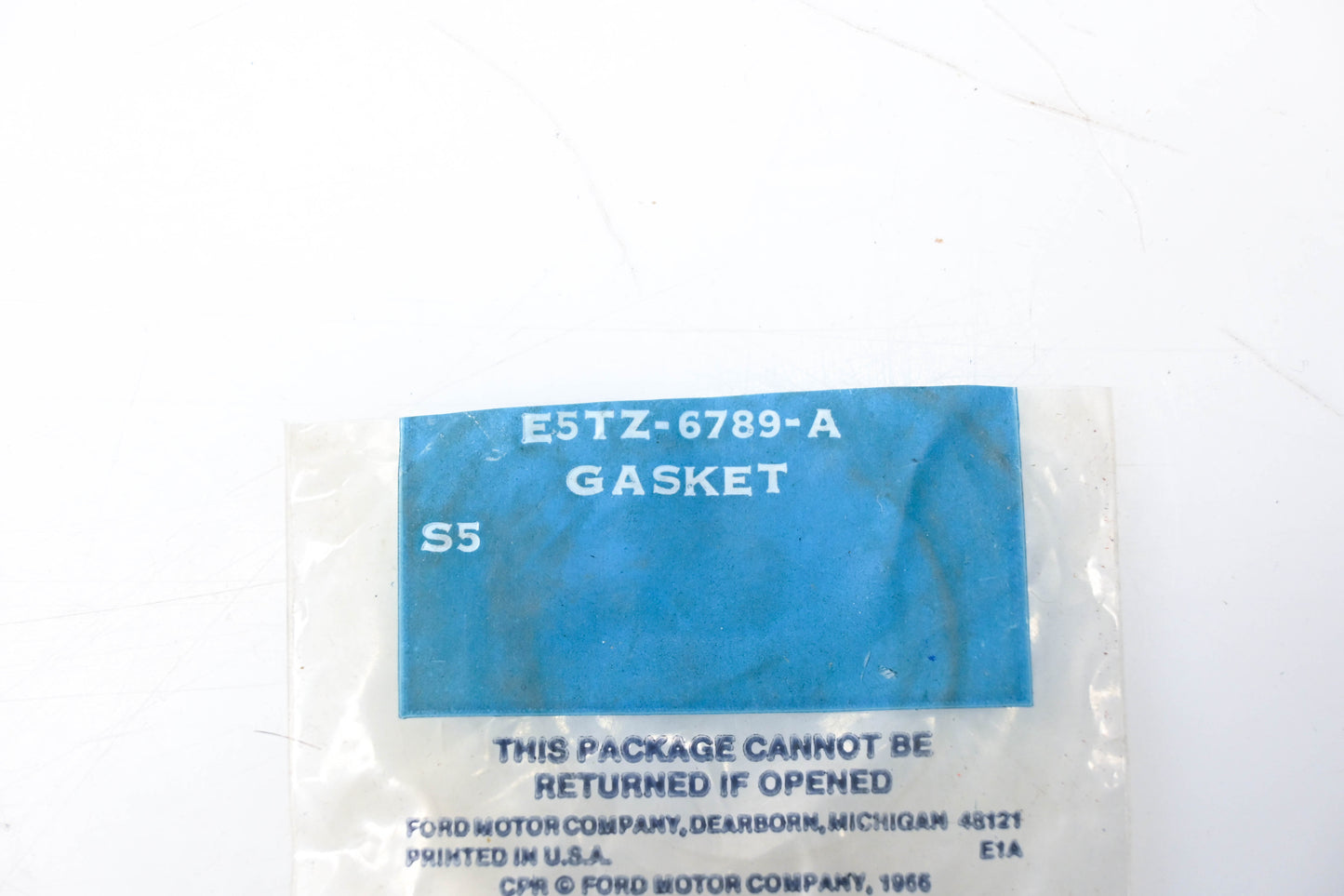 New OEM Ford E5TZ-6789-A Gasket NOS