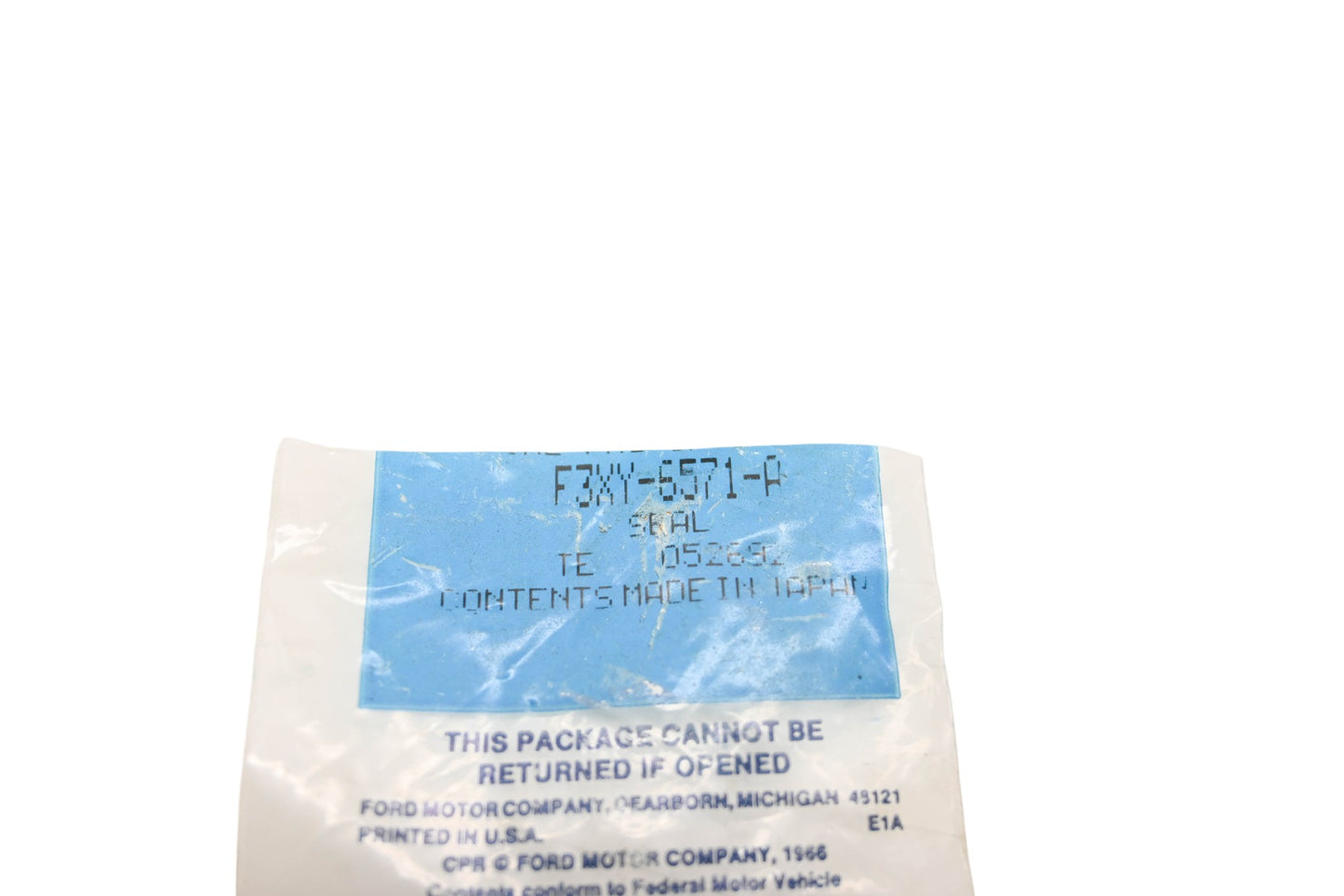 New OEM Ford F3XY-6571-A Engine Valve Stem Seals Qty 6 NOS