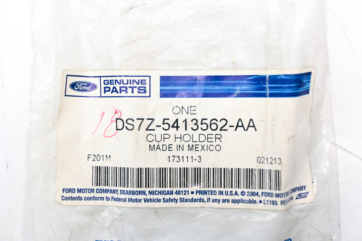 New OEM Ford DS7Z-5413562-AA Console Cup Holder NOS