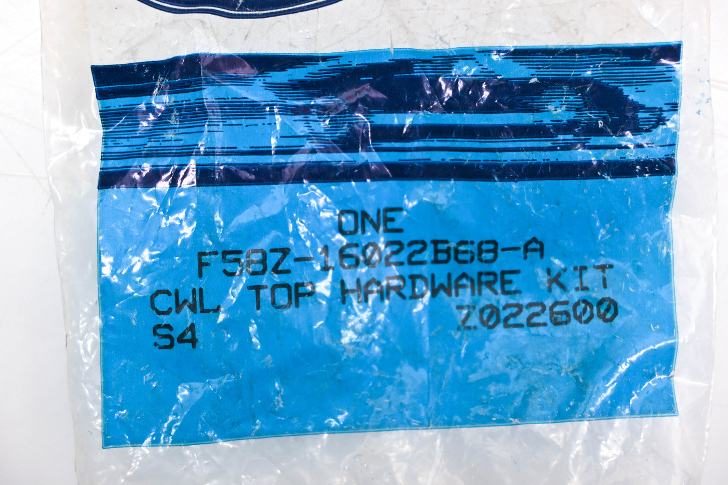 New OEM Ford F58Z-16022B68-A Cowl Hardware Kit NOS