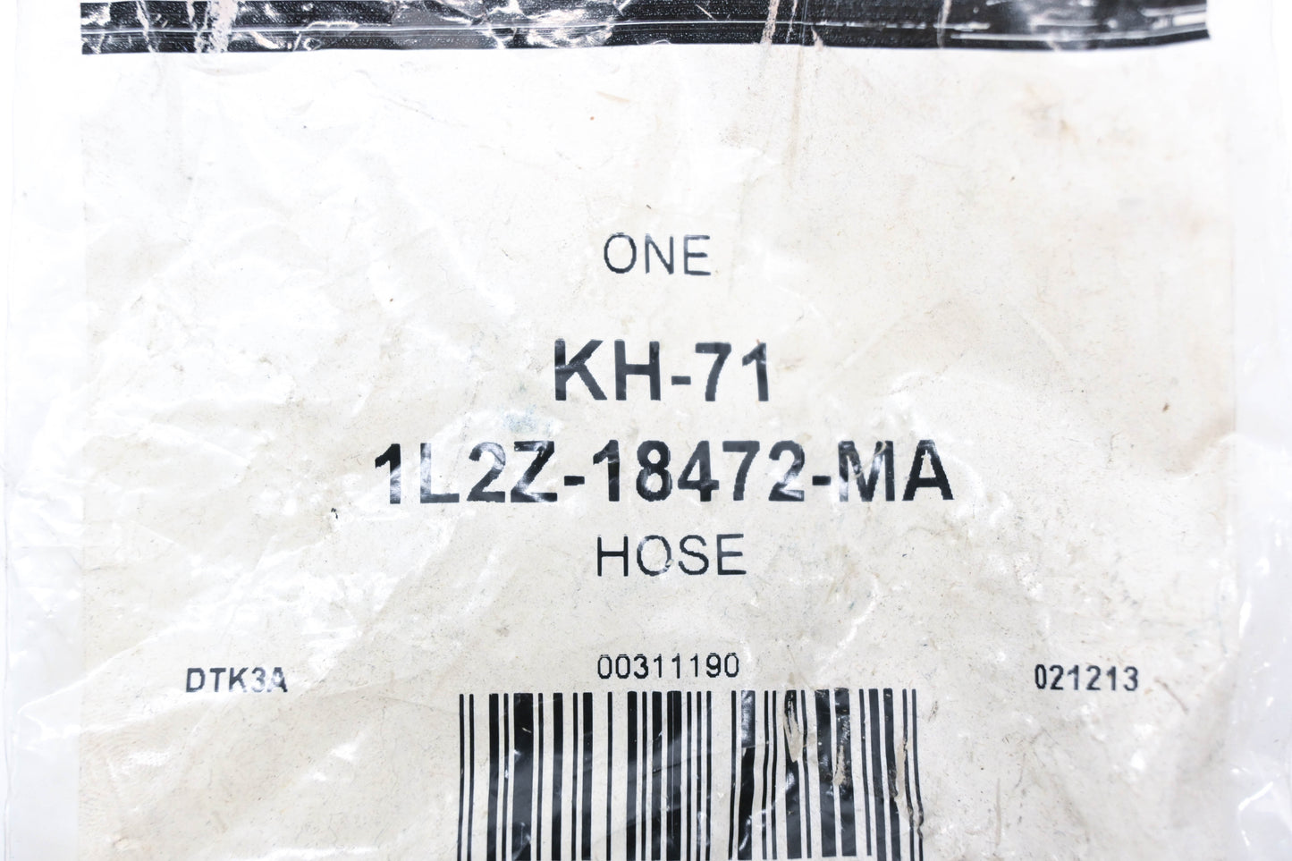 New OEM Motorcraft KH-71, 1L2Z-18472-MA 4" Hose Assembly NOS
