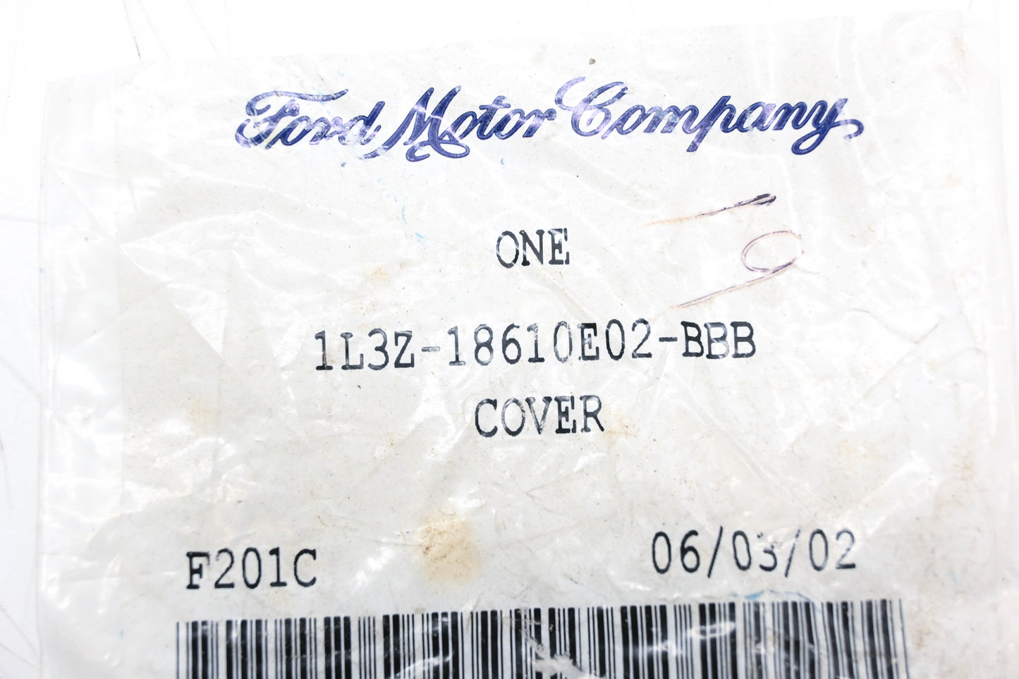 New OEM Ford 1L3Z-18610E02-BBB Front Seat Belt Adjustment Cover NOS
