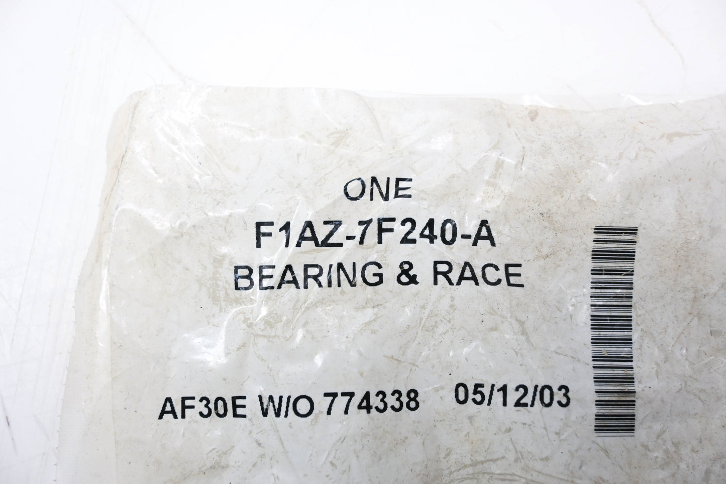 New OEM Ford F1AZ-7F240-A Race Bearing NOS