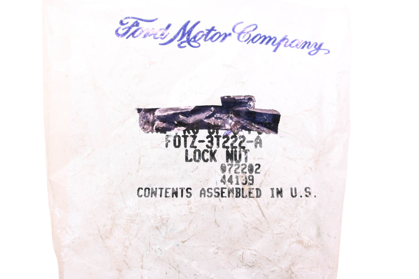 New OEM Ford F0TZ-3T222-A Axle Flange Lock Nuts Qty 2 NOS