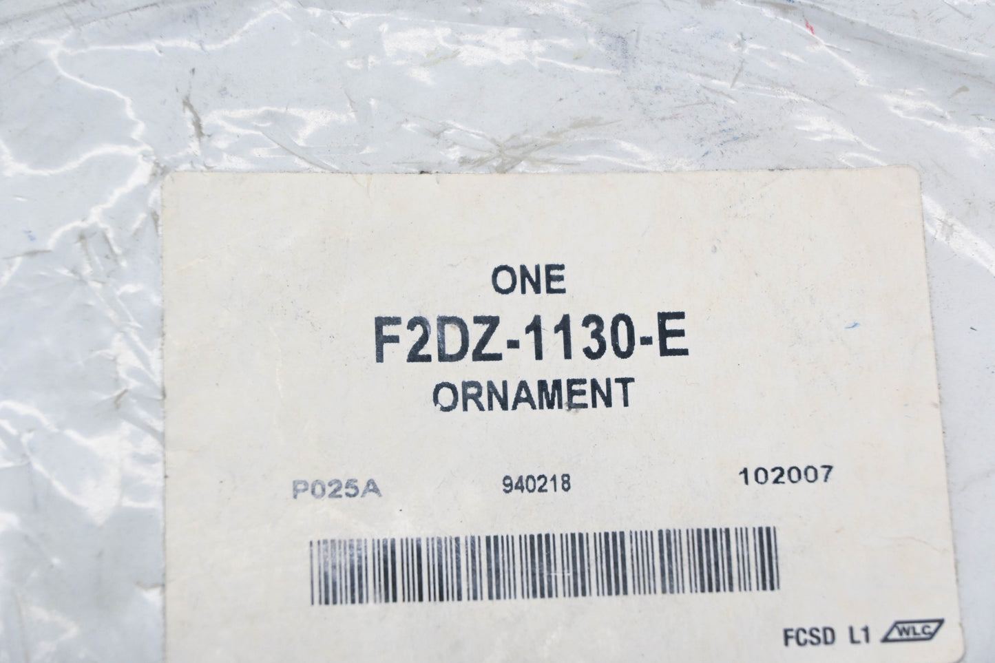 New OEM Ford F2DZ-1130-E Wheel Center Hub Cap NOS