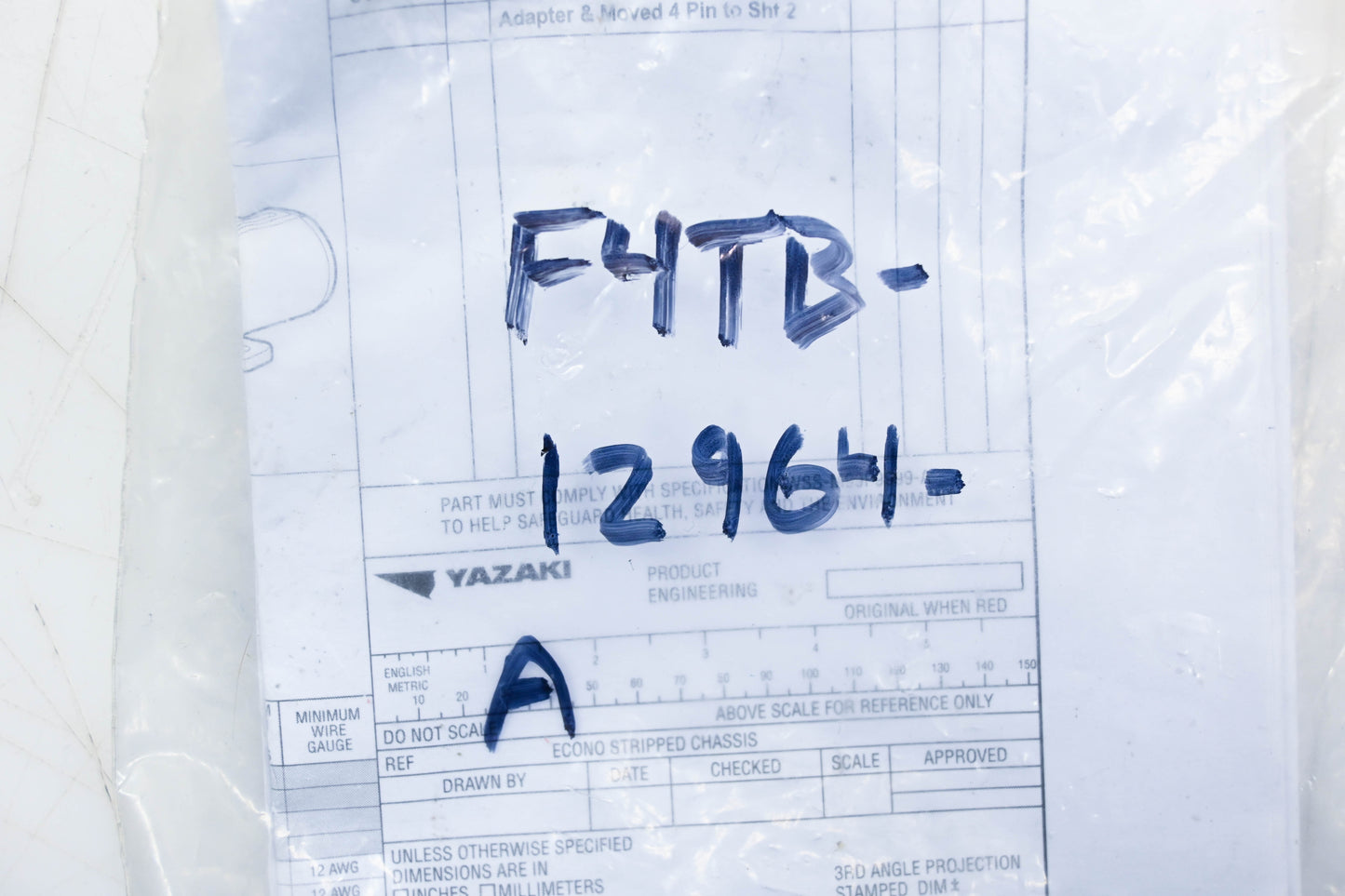 New OEM Ford F4TB-12964-A Trailer Connector Adapter Kit NOS