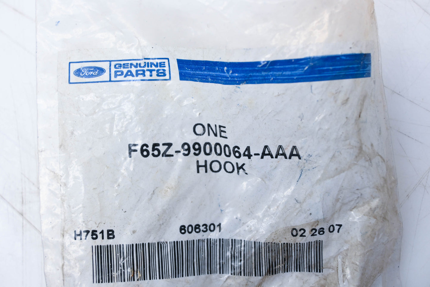 New OEM Ford F65Z-9900064-AAA Truck Bed Tie Down Hook NOS