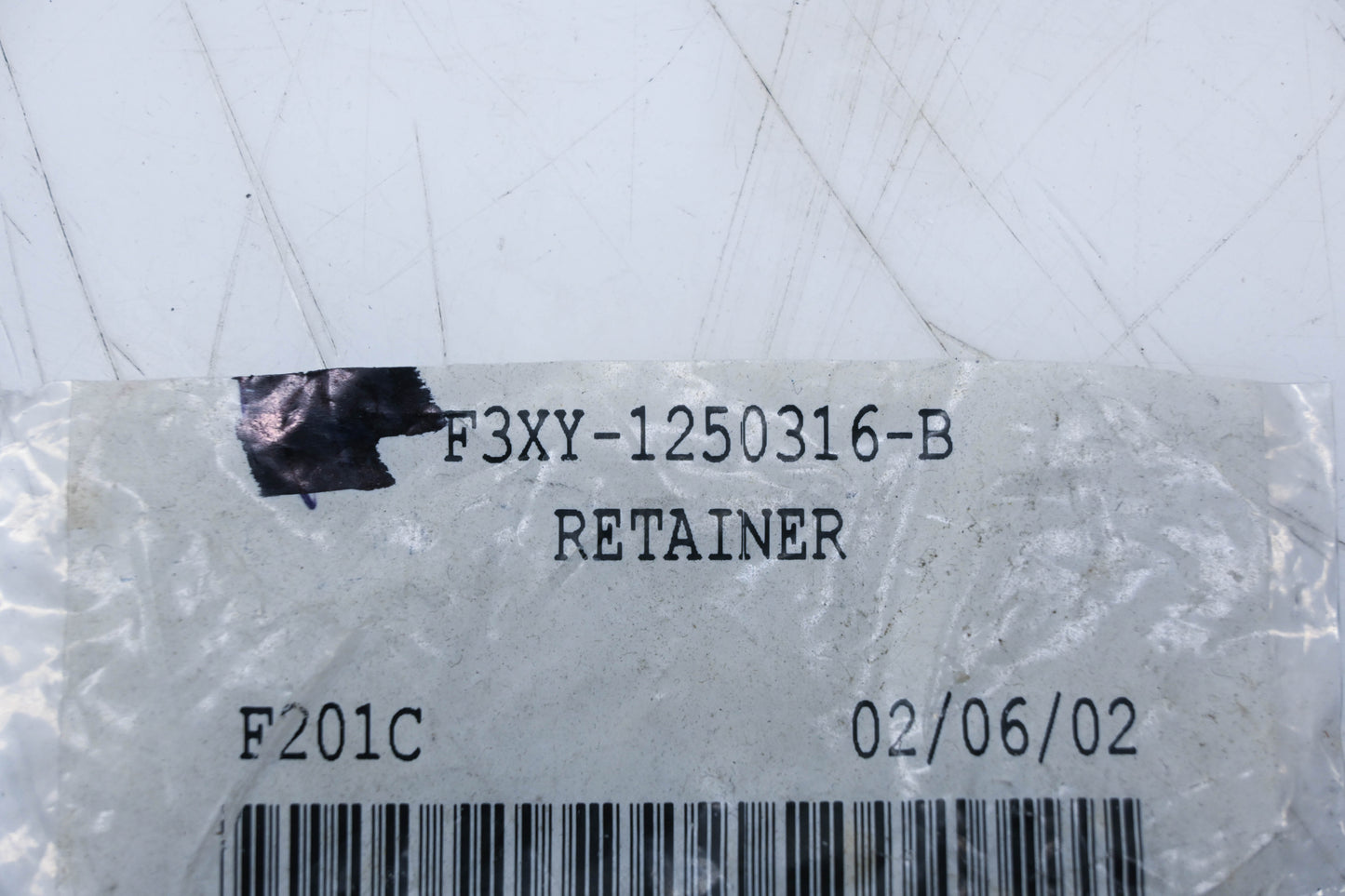 New OEM Ford F3XY-1250316-B Retainer NOS