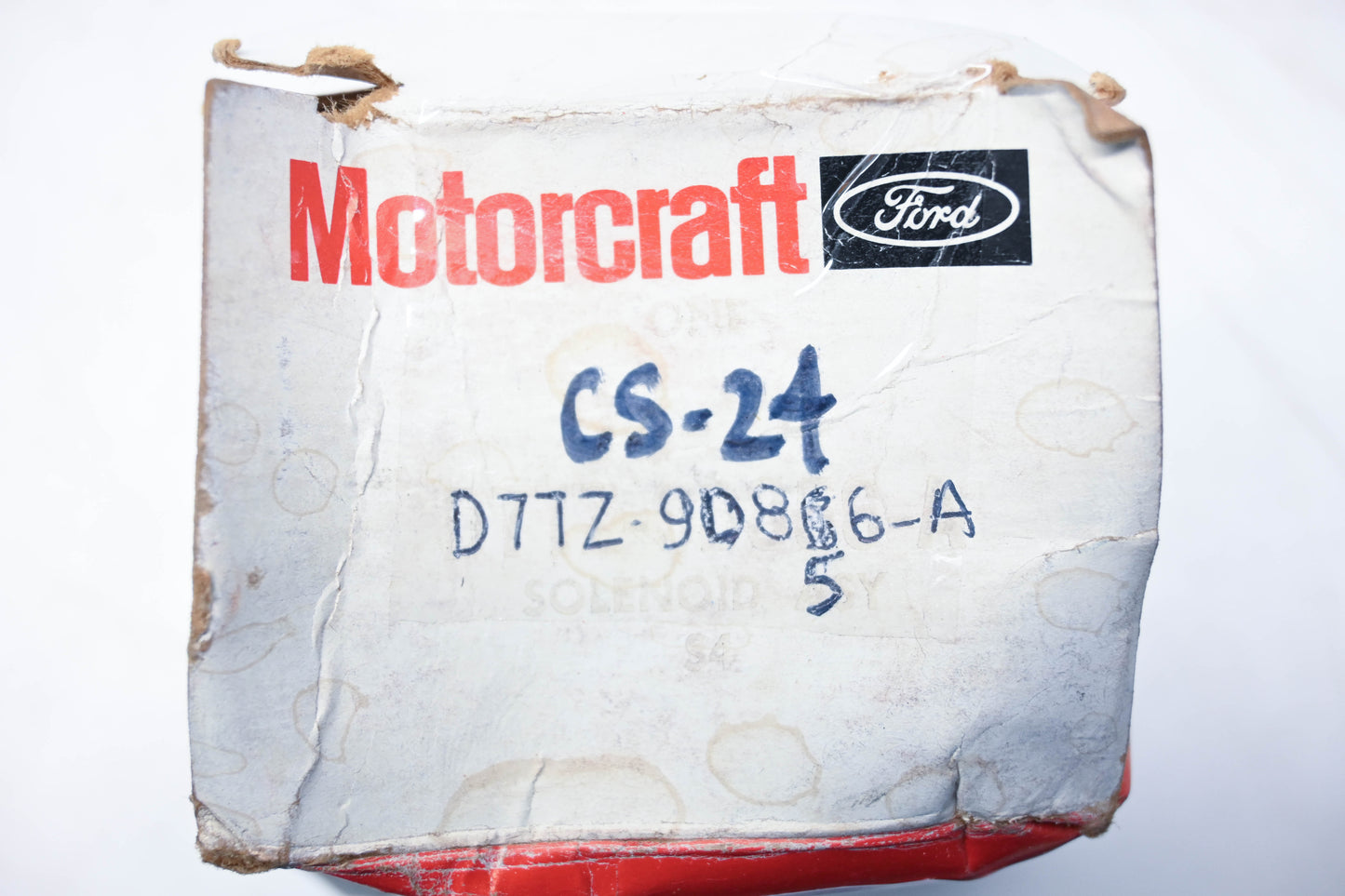 New OEM Ford CS-24, D71Z-90866-A Idle Stop Solenoid Assembly NOS