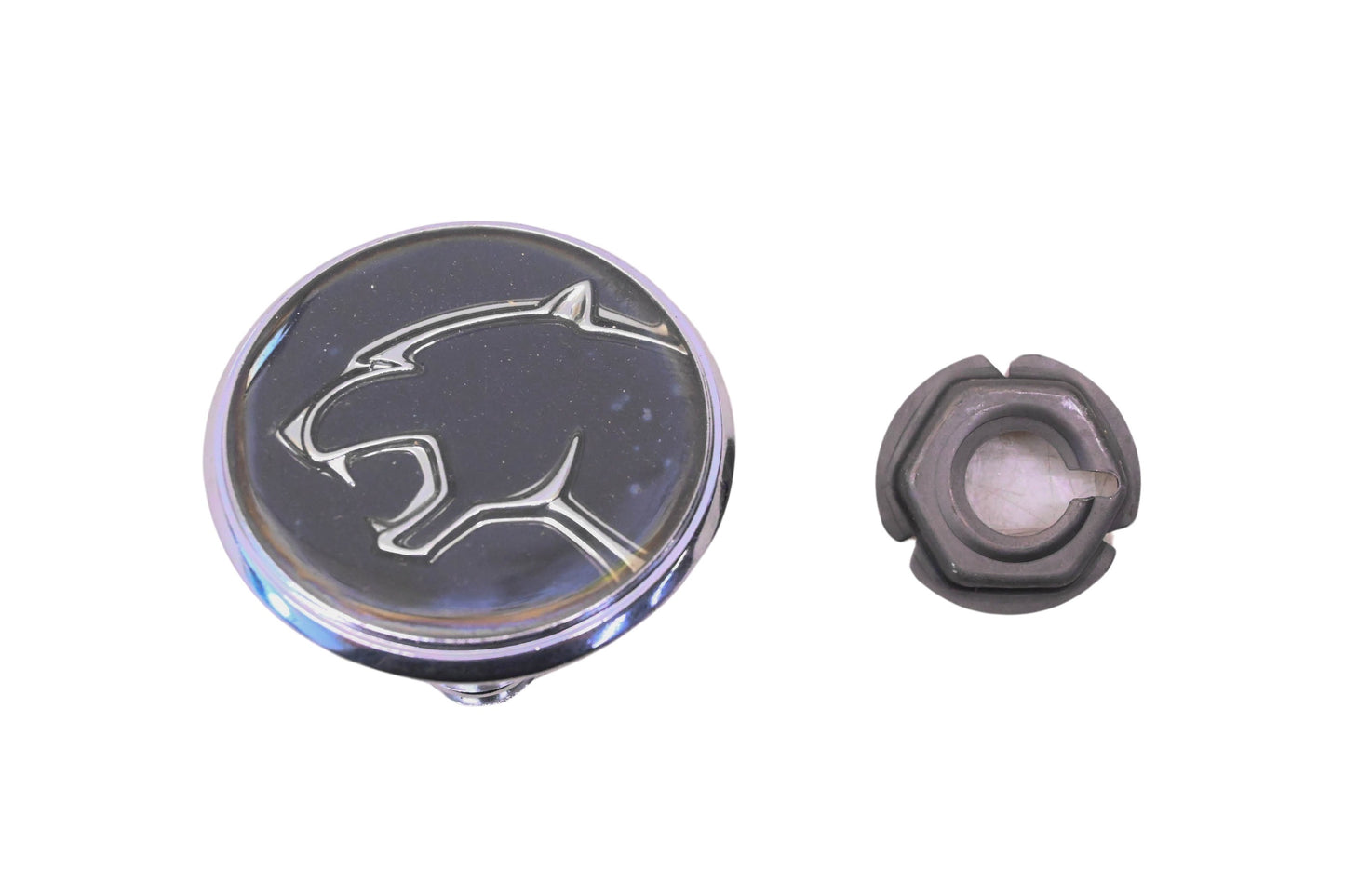 New OEM Ford E4WY-16850-A Mercury Cougar Hood Ornament Assembly Kit NOS