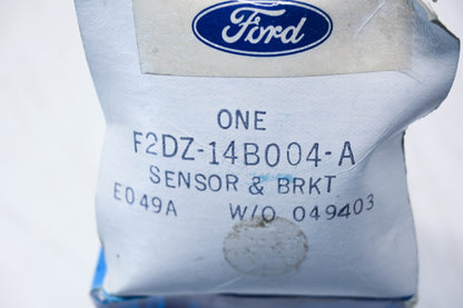 New OEM Ford F2DZ-14B004-A Front Impact Sensor & Bracket Assembly Kit NOS
