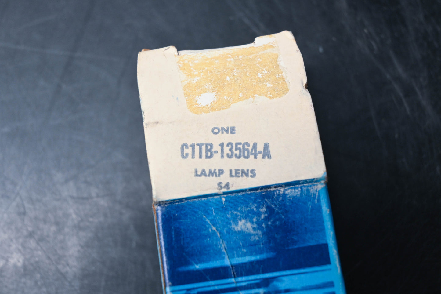 New OEM Ford C1TB-13564-A License Plate Lamp Lens NOS