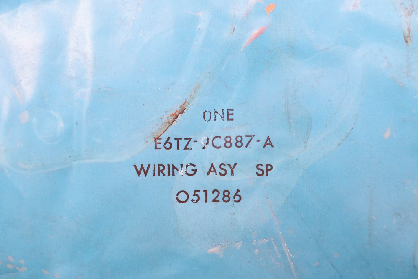 New OEM Ford E6TZ-9C887-A Wiring Assembly NOS