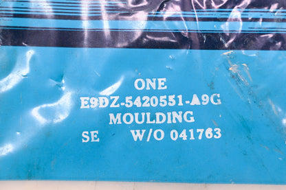 New OEM Ford E9DZ-5420551-A9G Left Side Door Window Moulding Kit NOS