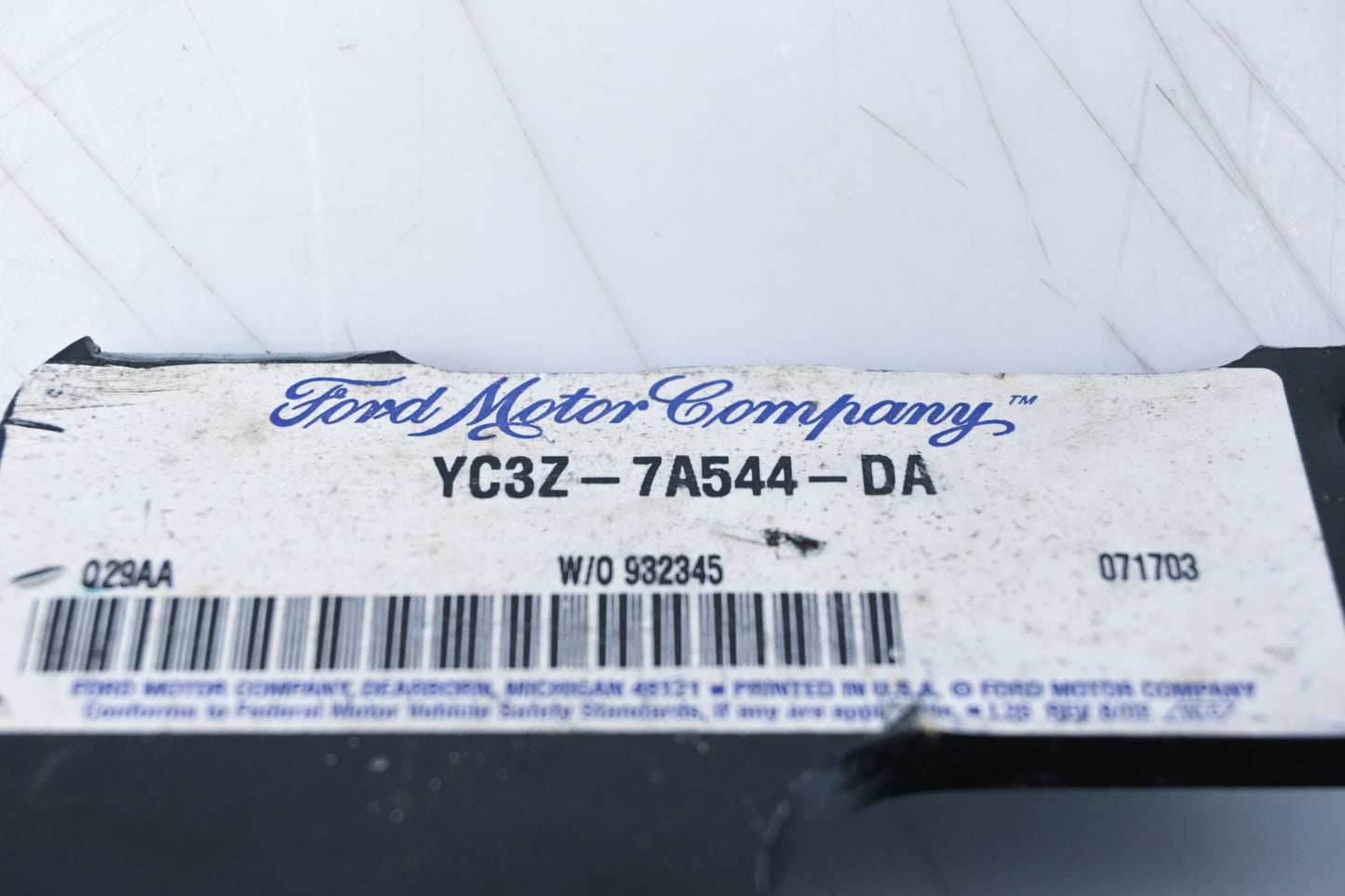 New OEM Ford YC3Z-7A544-DA Seat Track Cover NOS