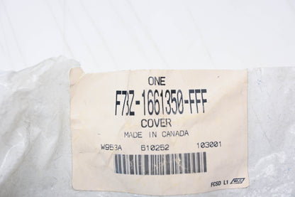 New OEM Ford F78Z-1661350-FFF Rear Seat Belt Latch Cover NOS