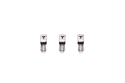 New OEM Ford D8TZ-14474-A Female Flat Type Terminal Connectors Qty 3 NOS