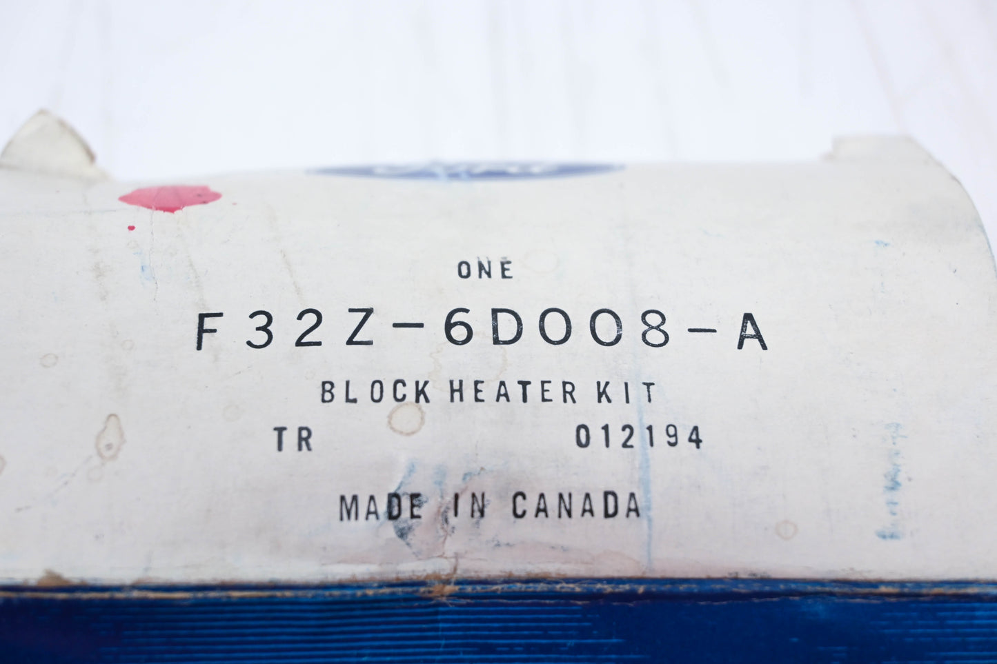 New OEM Ford F32Z-6D008-A Block Heater Kit NOS