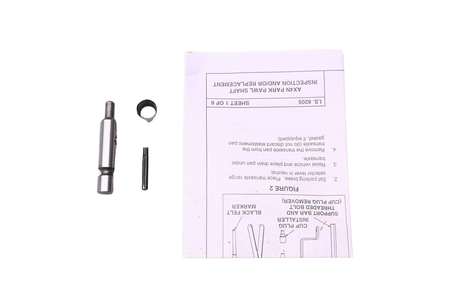 New OEM Ford F4DZ-7D071-BA Parking Pawl Retaining Pin Kit NOS