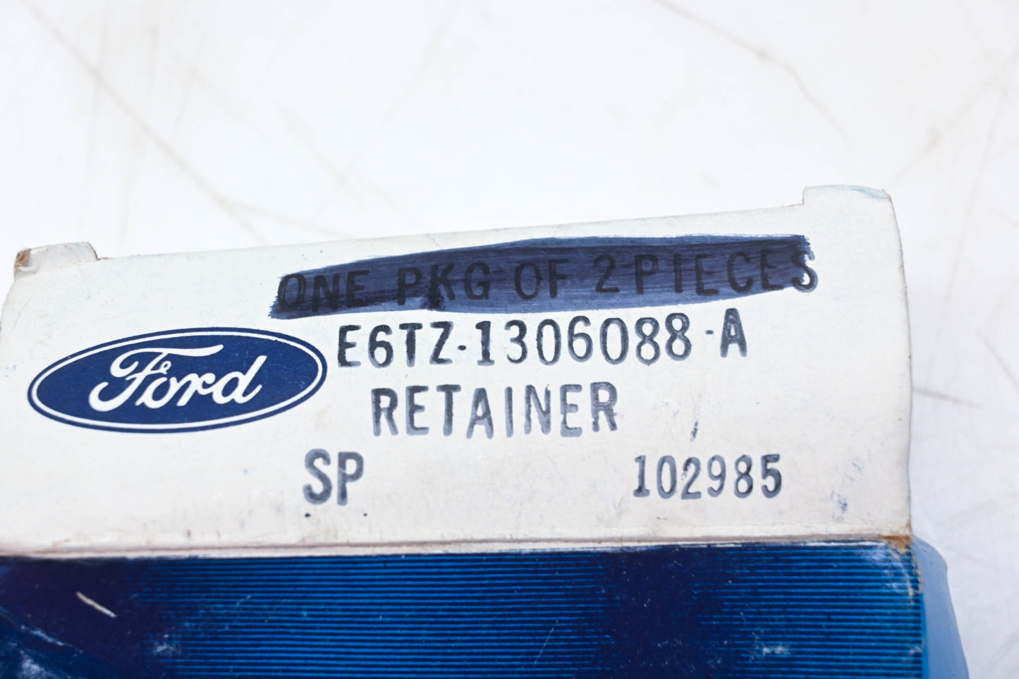 New OEM Ford E6TZ-1306088-A Stowage Compartment Lock Cylinder Retainer NOS