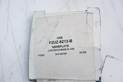 New OEM Ford F2UZ-8213-B Ford Emblem Ornament Plate NOS