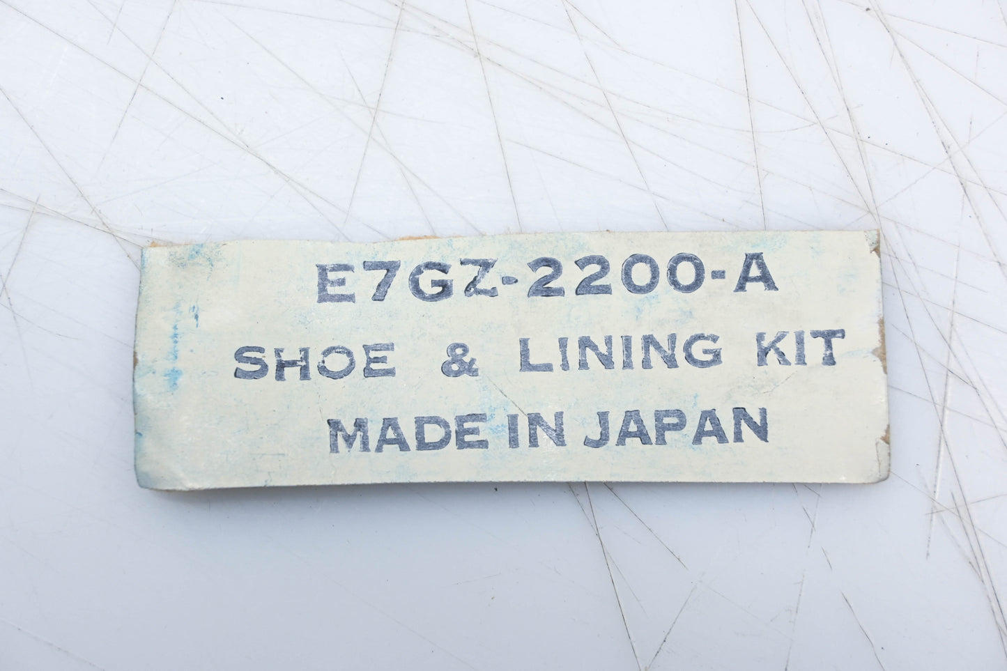 New OEM Ford E7GZ-2200-A Rear Brake Shoe Lining Kit NOS