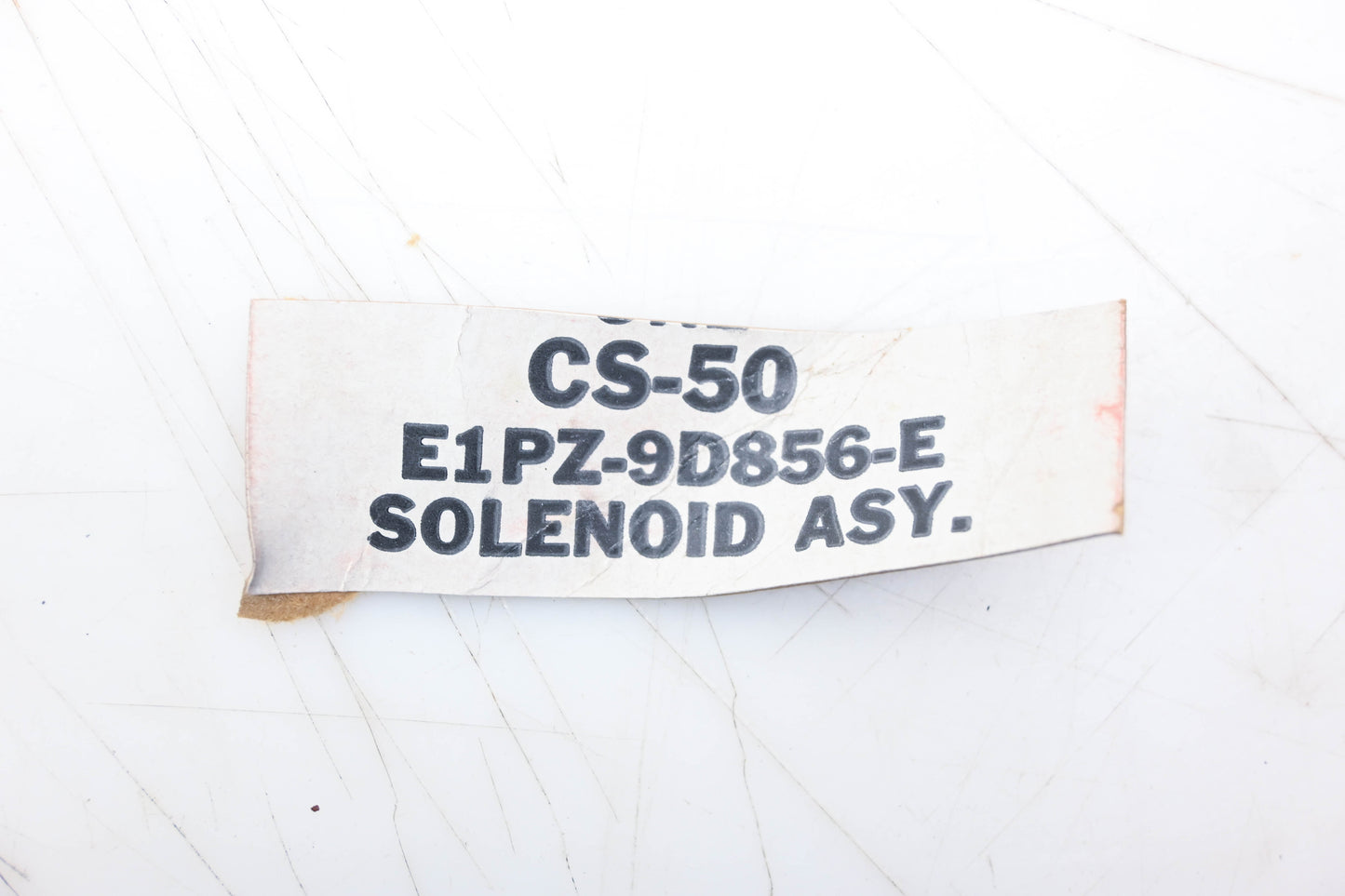New OEM Motorcraft CS-50, E1PZ-9D856-E Solenoid Assembly NOS