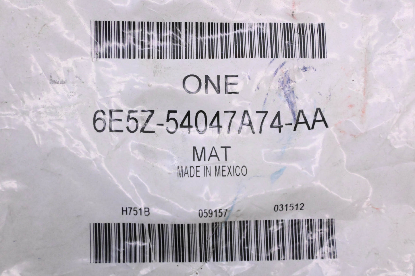 New OEM Ford 6E5Z-54047A74-AA Tray Mat NOS