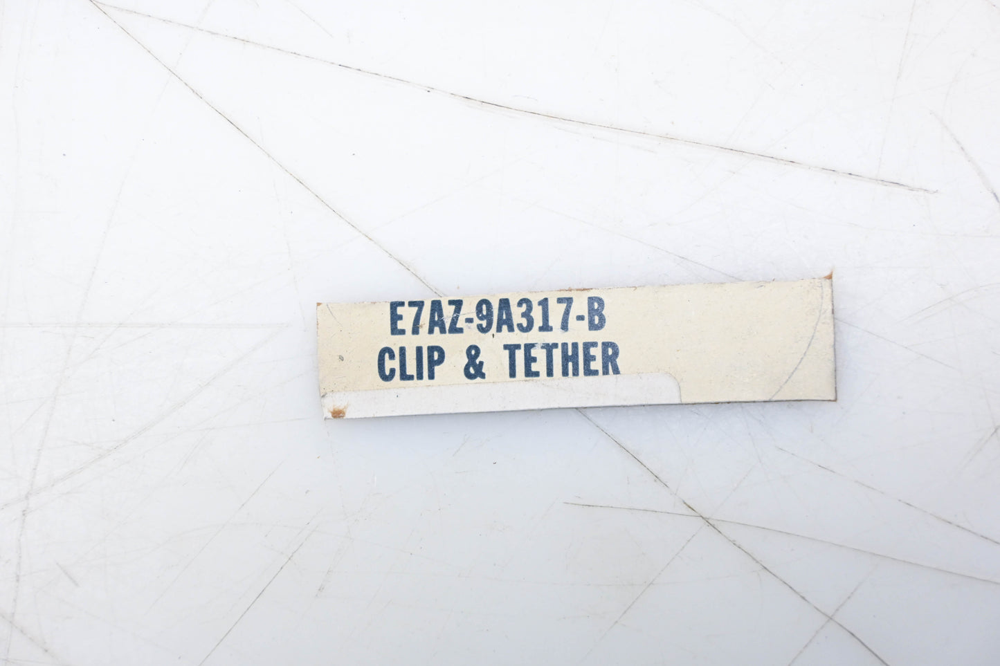 New OEM Ford E7AZ-9A317-B Clip & Tether Assembly NOS