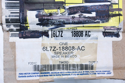 New OEM Ford 6L7Z-18808-AC Speaker Assembly NOS