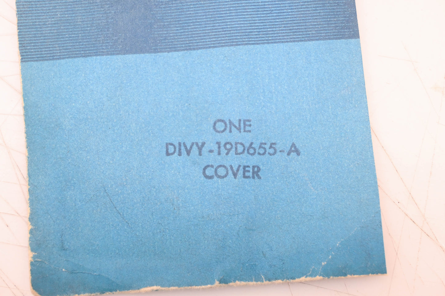 New OEM Ford D1VY-19D655-A A/C Evaporator Cover NOS