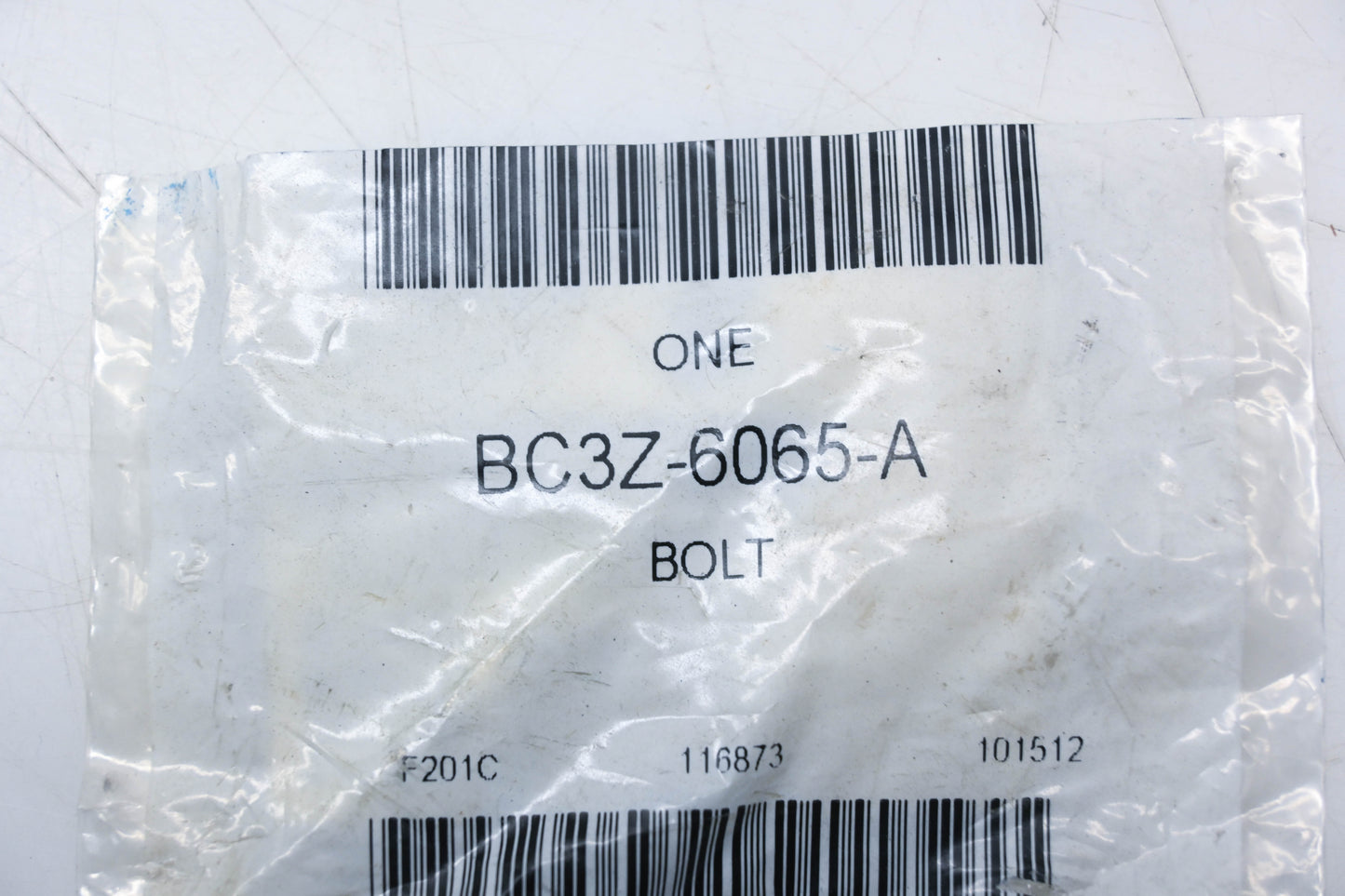 New OEM Ford BC3Z-6065-A Knurled Head Bolt NOS