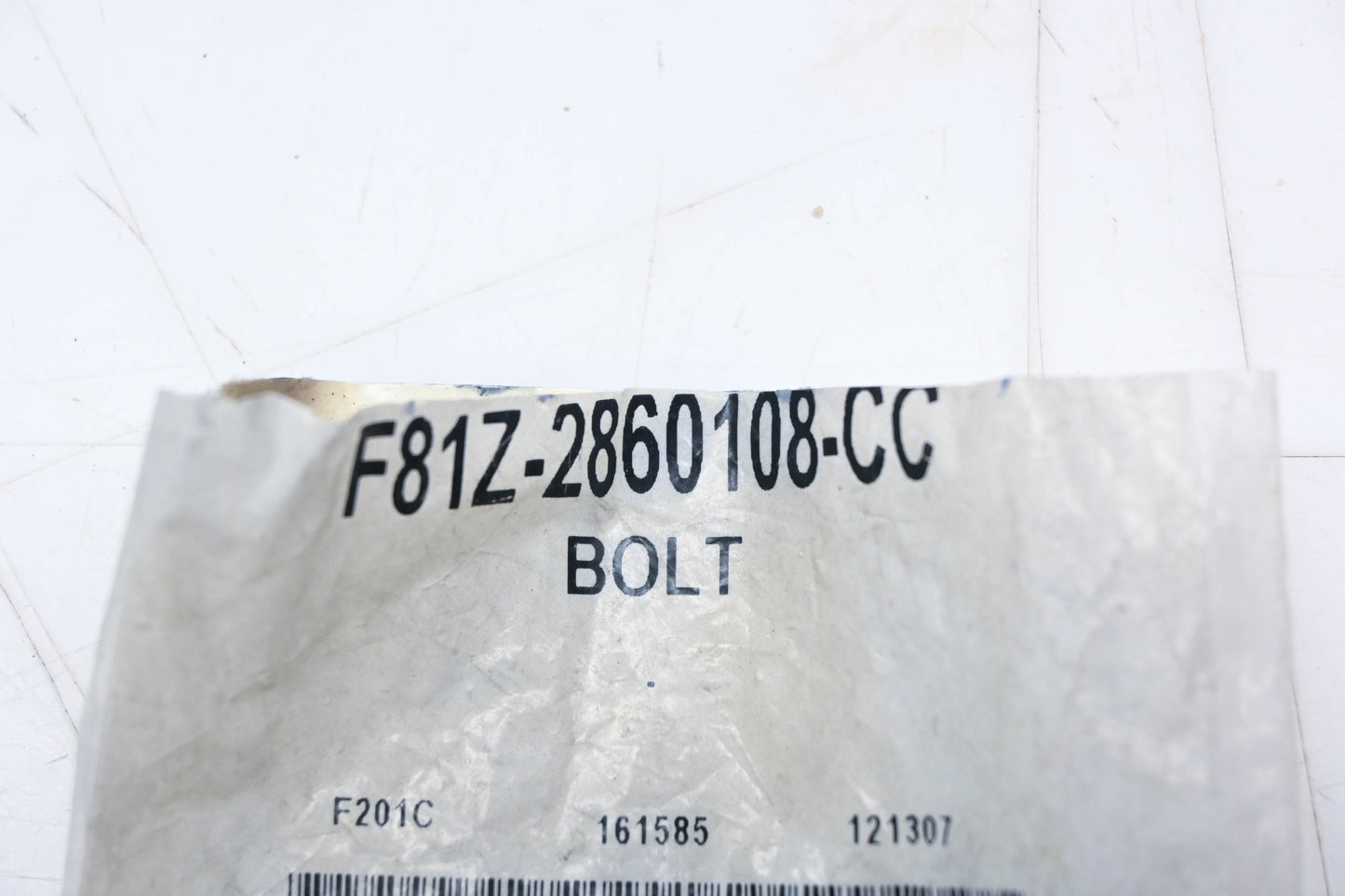 New OEM Ford F81Z-2860108-CC Bolt NOS