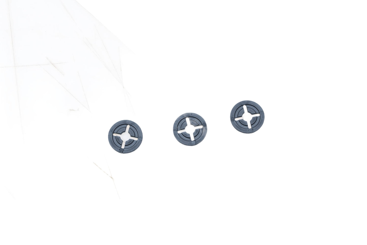 New OEM Ford EOHZ-8N108-A, E0HZ-8N108-A AC Blower Motor Retainer Covers Qty 3 NOS