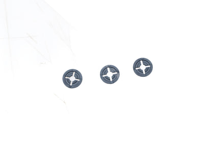 New OEM Ford EOHZ-8N108-A, E0HZ-8N108-A AC Blower Motor Retainer Covers Qty 3 NOS