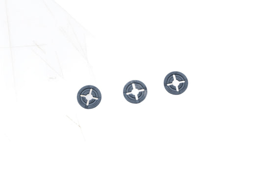 New OEM Ford EOHZ-8N108-A, E0HZ-8N108-A AC Blower Motor Retainer Covers Qty 3 NOS