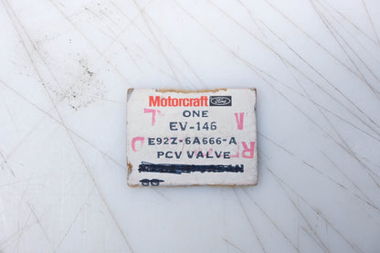 New OEM Motorcraft EV-146, E92Z-6A666-A PCV Valve Assembly NOS