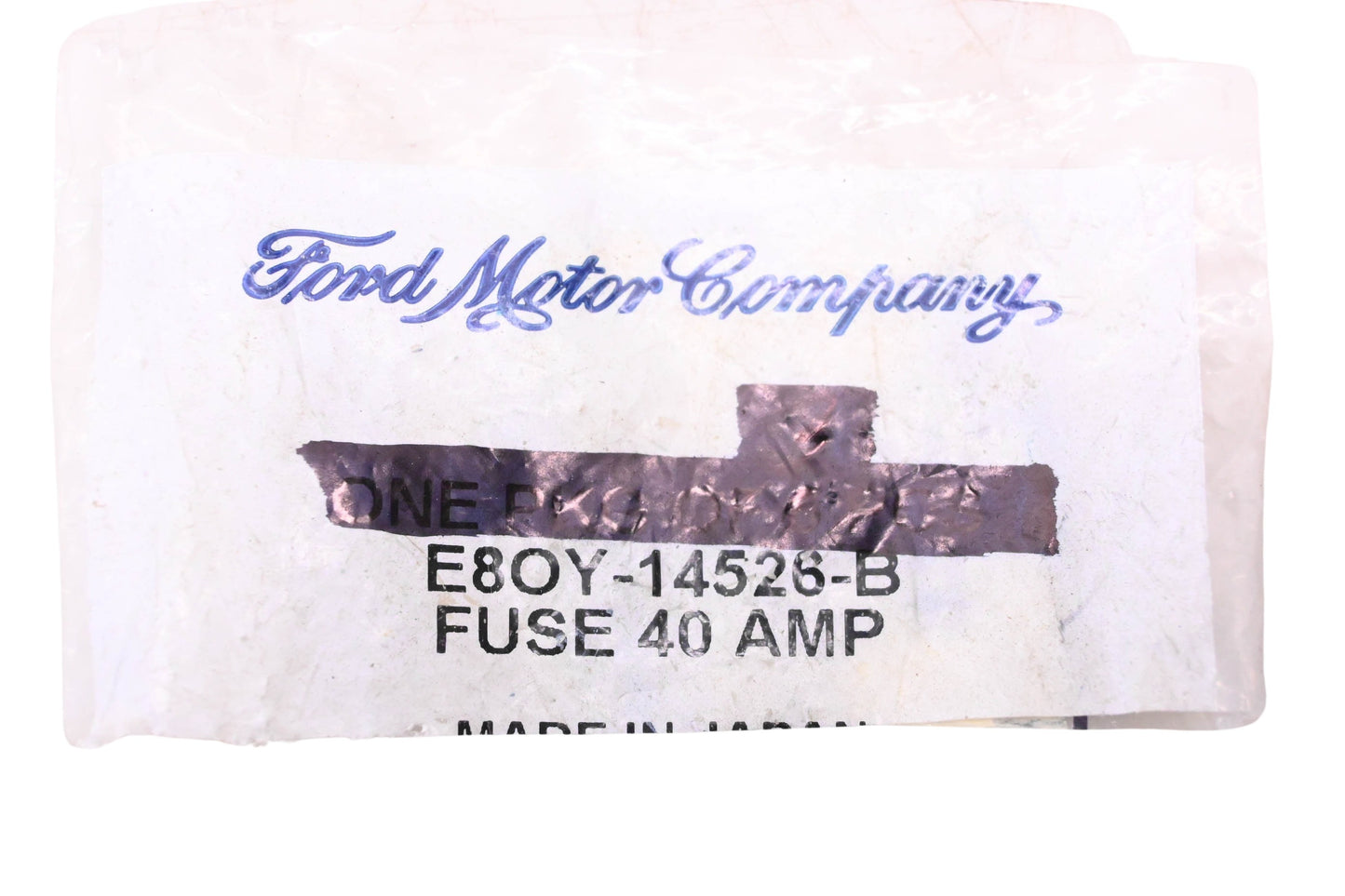 New OEM Ford E8OY-14526-B Green 40 Amp Fuse Assembly NOS