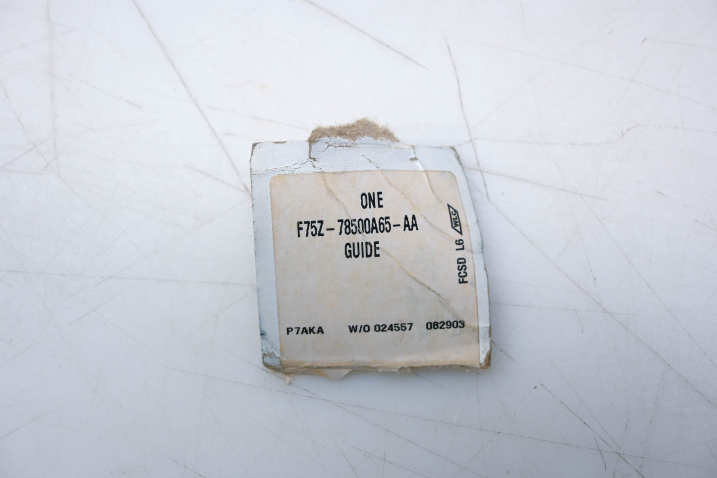 New OEM Ford F75Z-78500A65-AA Sliding Roof Rail Guide NOS