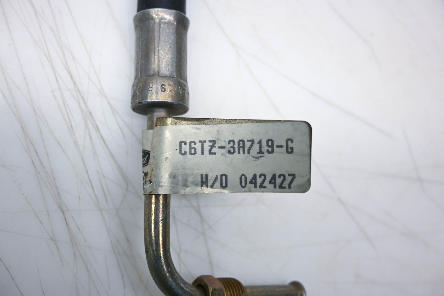 New OEM Ford C6TZ-3A719-G Power Steering Pressure Hose NOS