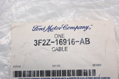 New OEM Ford 3F2Z-16916-AB Control Cable Assembly NOS