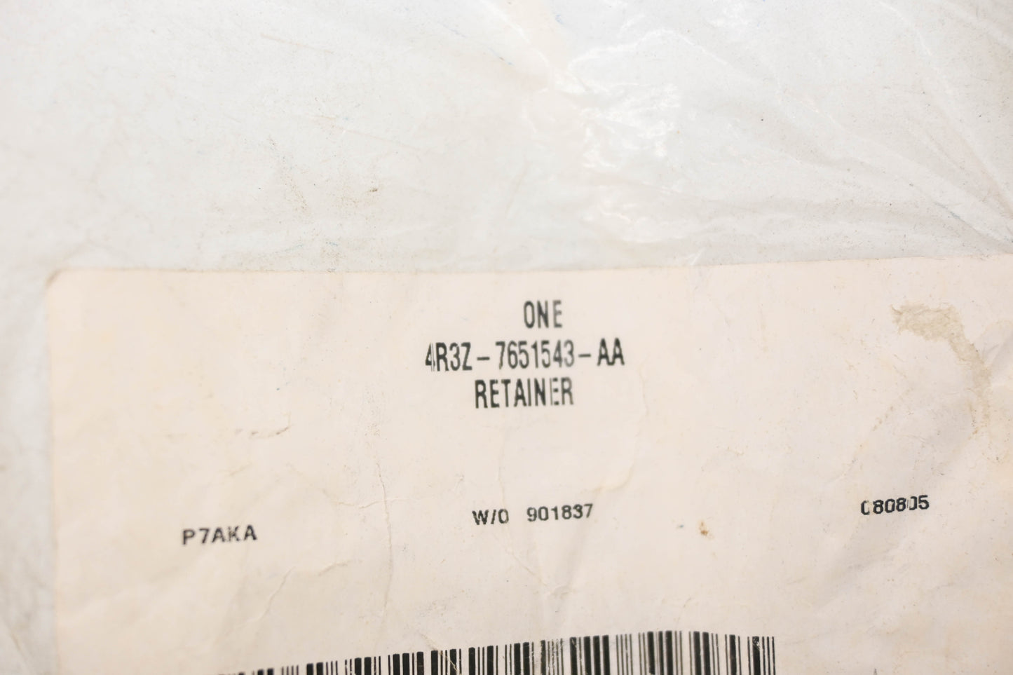 New OEM Ford 4R3Z-7651543-AA Retainer NOS
