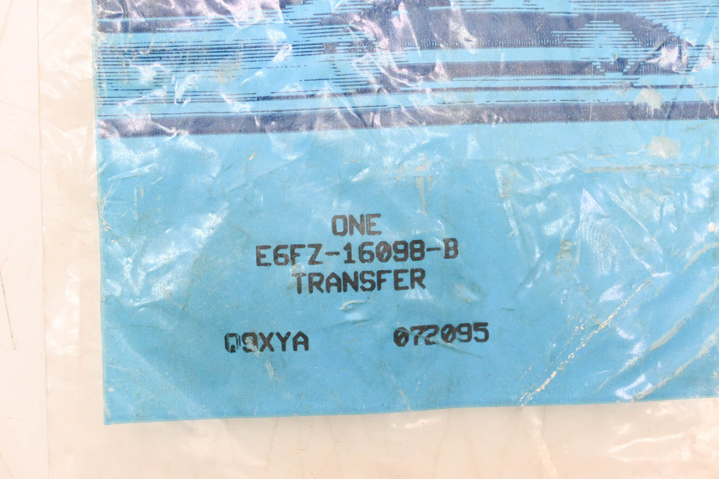 New OEM Ford E6FZ-16098-B, E6EB-16098-A Pony Front Fender Decal NOS