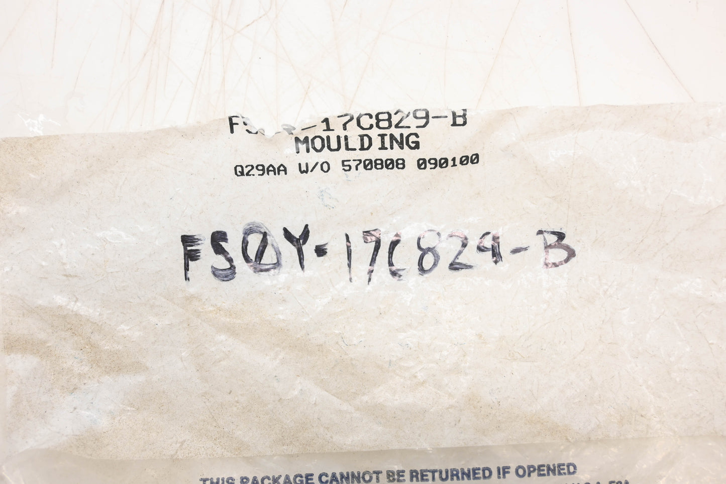 New OEM Ford F5OY-17C829-B Impact Bumper Strips Qty 7 NOS